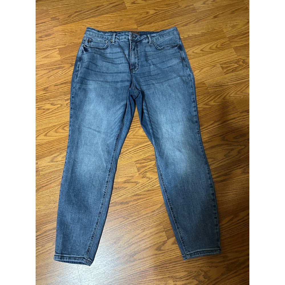 Judy Blue Los Angeles Women 18W Medium Wash High Rise Skinny Jeans Denim Pants